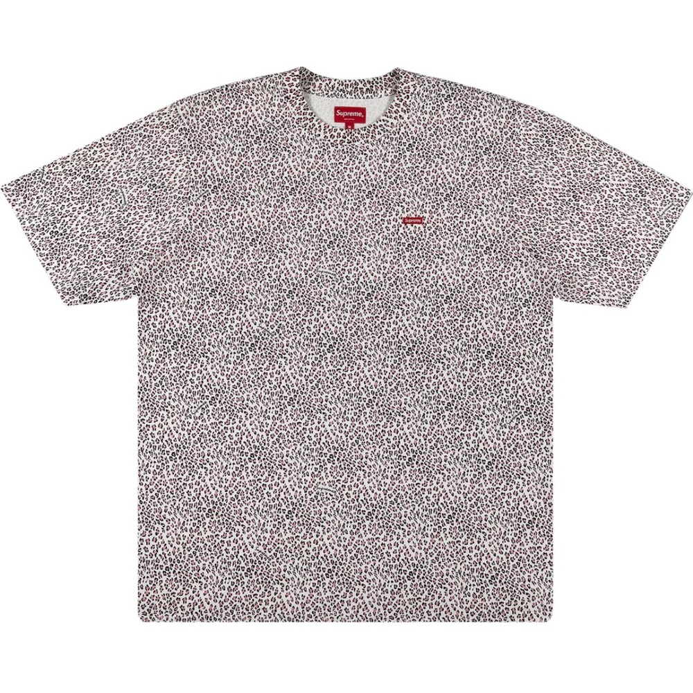 Supreme Pink Leopard Small Box Tee, never worn.